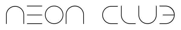 Neon Club Music font preview